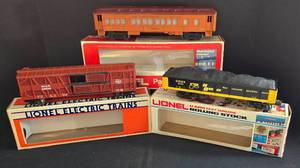 lot 237 image: Lionel Train Car Grouping including Lionel Model 6-9504, Lionel Model 6-19515 and Lionel Model 6231 GONX