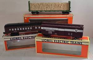 lot 247 image: Lionel Train Car Grouping including Lionel Model 16982, Lionel Model 6-19002 and Lionel Model 6-17220