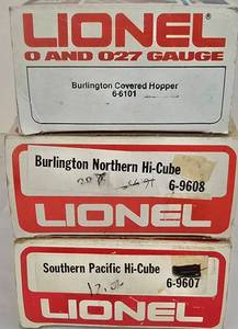 lot 253 image: Lionel Electric Trains Collection including Model 6-6307 Pennsylvania Single-Dome Tank Car