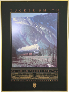 lot 126 image: Framed Tucker Smith 100th Anniversary Print on Board