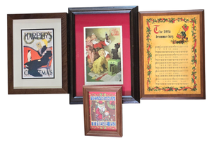 lot 186 image: Holiday Themed Wall Decor