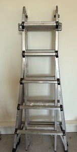 lot 62A image: Cosco Worlds Greatest Multi-Use Ladder System Model 20-221-TIA