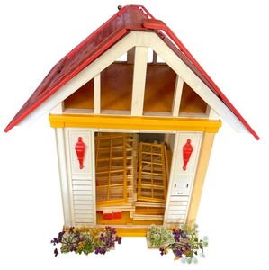Barbie Dream Cottage with Furniture, Accessories, Dolls, and Clothing Lot