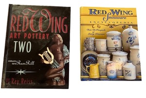 lot 53 image: Set of 2 Red Wing Pottery Collector Books