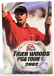 lot 4H image: Tiger Woods PGA Tour 2002 PC Game with Manual and Box