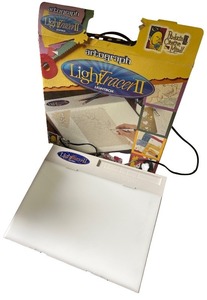 lot 18 image: Artograph LightTracer II Lightbox Tracing Board with Original Box
