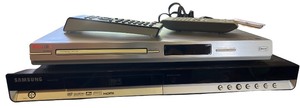 lot 61 image: Lot of 2 DVD Players Philips DVP 3962 and Samsung DVD-HD1080 with Remotes