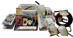 lot 127 image: Large Assorted Hardware and Electrical Supplies Lot