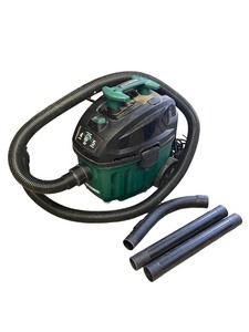 lot 141 image: Green Shop-Vac Wet Dry Vacuum with Hoses and Attachments
