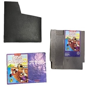 lot 4B image: Wacky Races NES Game Cartridge with Dust Sleeve and Manual