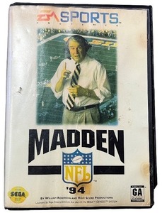 lot 4O image: Madden NFL 94 Sega Genesis Game with Case
