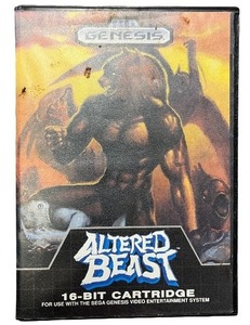lot 4R image: Sega Genesis Altered Beast 16-Bit Cartridge with Case