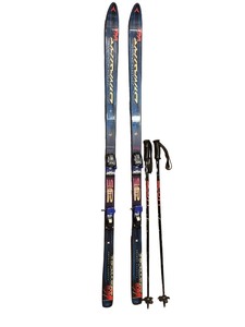 lot 153 image: Dynastar Vertical 4x4 Skis with Bindings and Poles