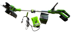 lot 181 image: Greenworks 24V Cordless String Trimmer with Battery and Charger