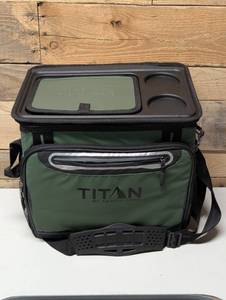 lot 155 image: Titan 40-Can Collapsible Cooler 5 Layers of Insulation (Green)