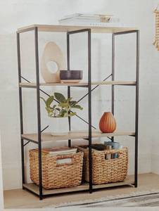 lot 103 image: 11 6 Cube Storage Shelves - Brightroom Modular Decorative Storage Furniture, Anti-Tip, Open Shelves