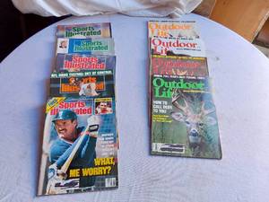 lot 57 image: Sports Illustrated and Outdoor Life Magazines