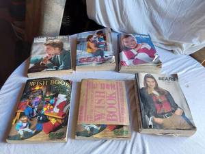 lot 59 image: Lot of Vintage Sears and Montgomery Ward Catalogs