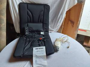 lot 75 image: Car and Driver Personal Massage System with Sunbeam Handheld Massager
