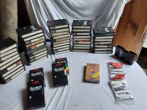 lot 78 image: Huge Lot of Misc. Recorded VHS Tapes
