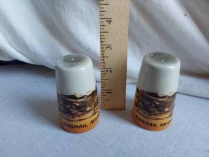lot 112 image: Petley Studios Salt and Pepper Shakers from Kingman, Arizona