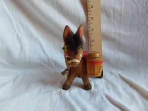 lot 159 image: Donkey with Salt and Pepper Shakers