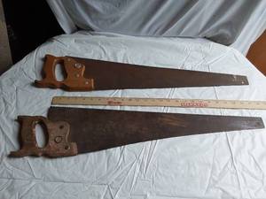 lot 267 image: Pair of Hand Saws