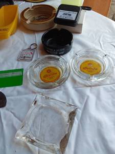 lot 351 image: Vintage Memorabilia and Advertising Items including Walt Disney World Tray, Ashtrays, and Mugs