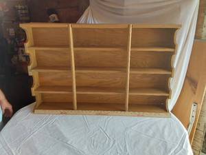 lot 446 image: Wooden Wall Shelf