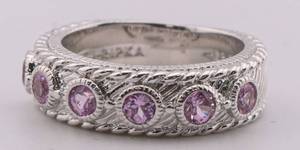 lot 6 image: Judith Ripka Sterling Silver .925 Ring