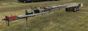 lot 20 image: 2008 Homemade Pontoon Trailer