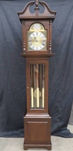 lot 1 image: HOWARD MILLER BARWICK GRANDFATHER CLOCK