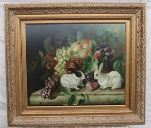 lot 7 image: 20TH CENTURY STILL LIFE   OIL ON CANVAS