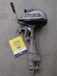 lot 21 image: VINTAGE MARTIN 20 MOTOR