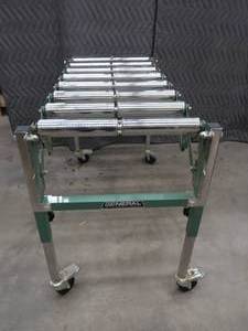 lot 0F image: GENERAL INTERNATIONAL OUTFEED ROLLER TABLE