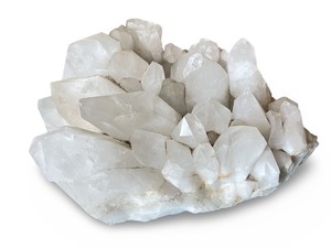 lot 16 image: Large Natural Quartz Crystal Cluster