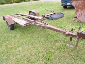 lot 5 image: Homemade Trailer