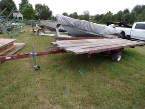 lot 8 image: Homemade Trailer