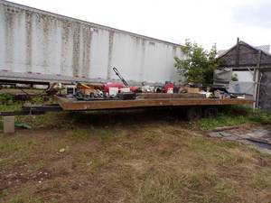 lot 14 image: Homemade Trailer For Parts