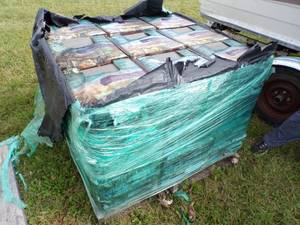lot 26 image: Composite Decking Tiles 45 Boxes
