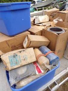 lot 109 image: Lot of Filters and Blue tube of Filters