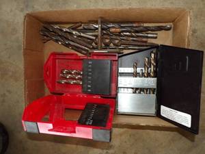 lot 263 image: Box of Drill Bits