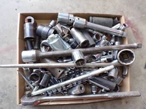 lot 291 image: Box Sockets, Extensions, Wrenches