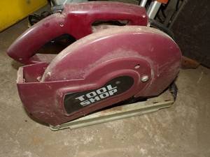 lot 312 image: Tool shop Chop saw
