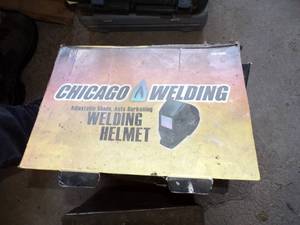 lot 399 image: Chicago Welding Helmet in Box