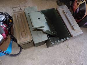 lot 398 image: 4 Ammo Boxes
