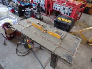 lot 415 image: Craftsman Rotor with table
