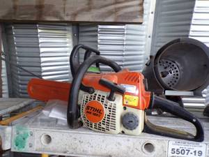 lot 472 image: Stihl MS 180C Chainsaw