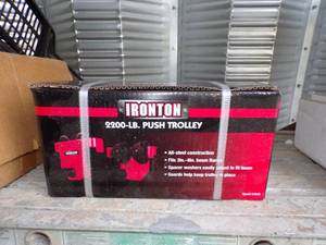 lot 492 image: 2200# Push Trolley
