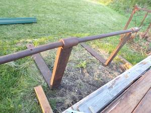 lot 502 image: Steel Tractor Forks